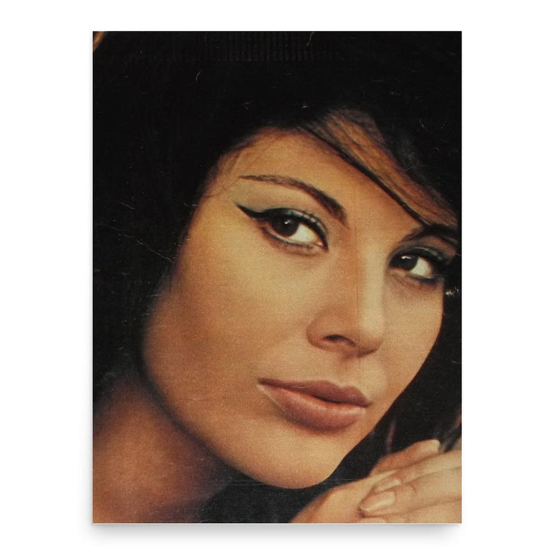Daniela Rocca poster print, in size 18x24 inches.
