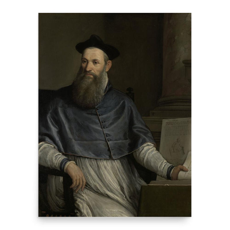 Daniele Barbaro poster print, in size 18x24 inches.