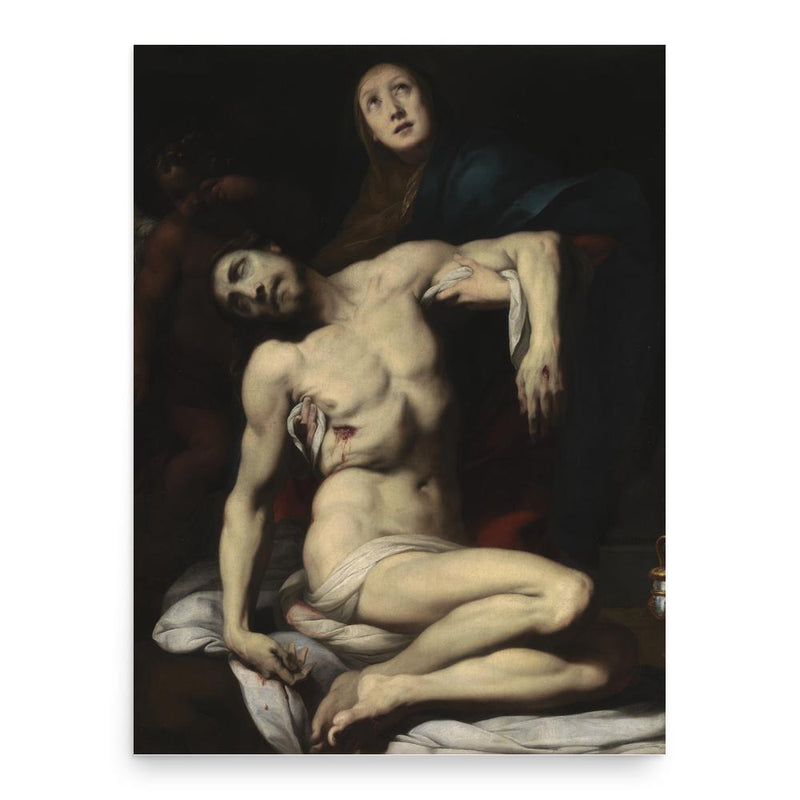 Daniele Crespi poster print, in size 18x24 inches.