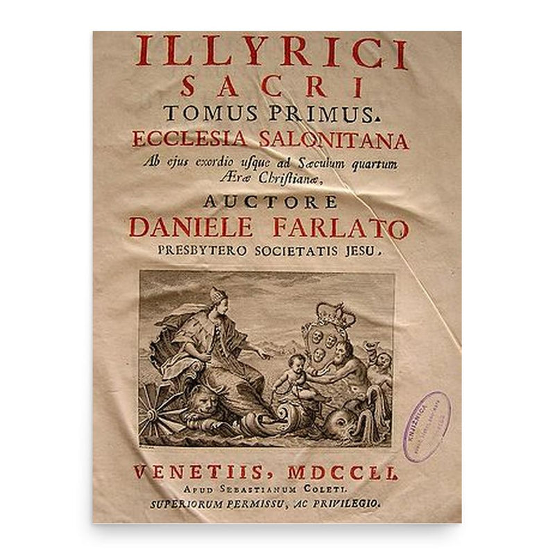 Daniele Farlati poster print, in size 18x24 inches.