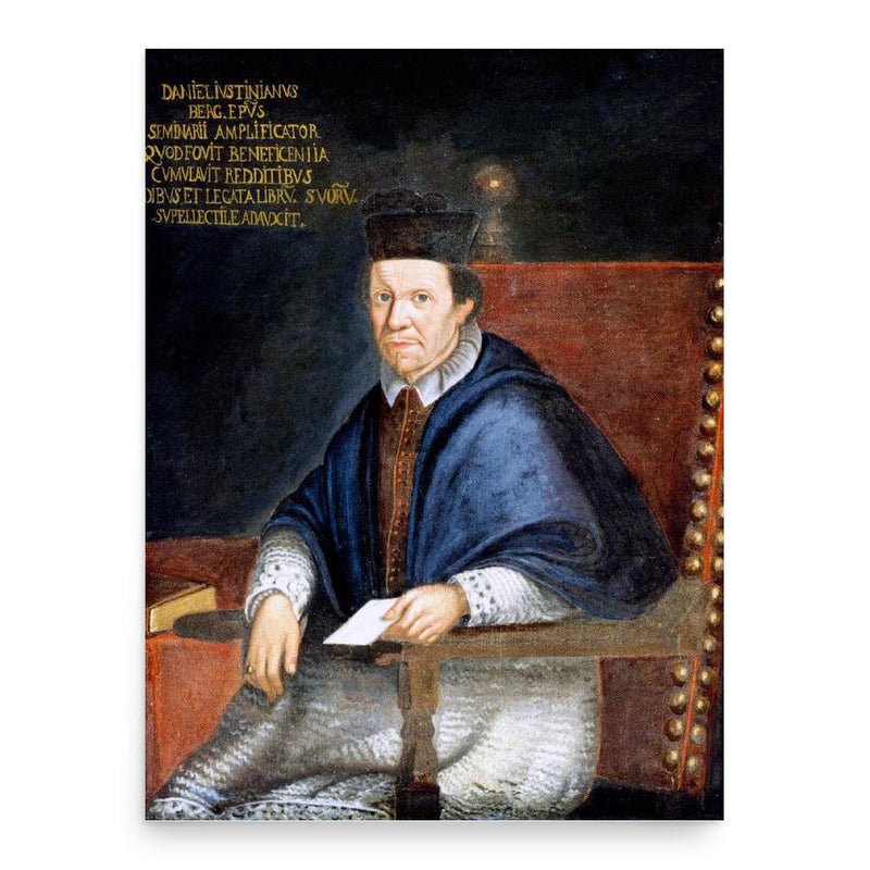 Daniele Giustiniani poster print, in size 18x24 inches.