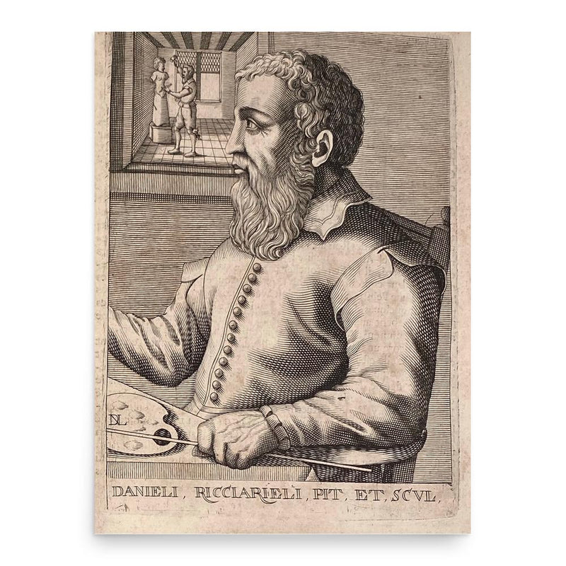 Daniele da Volterra poster print, in size 18x24 inches.