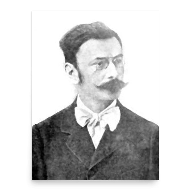 Daniil Popovici-Barcianu poster print, in size 18x24 inches.