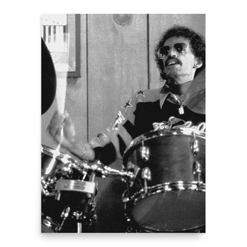 Dannie Richmond poster print, in size 18x24 inches.