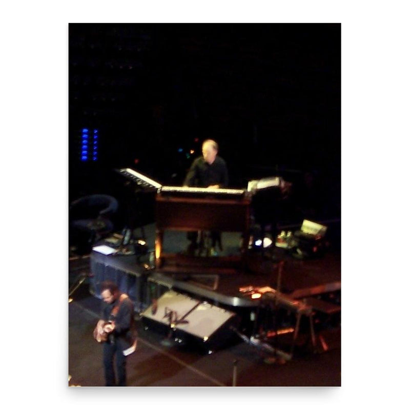 Danny Federici poster print, in size 18x24 inches.