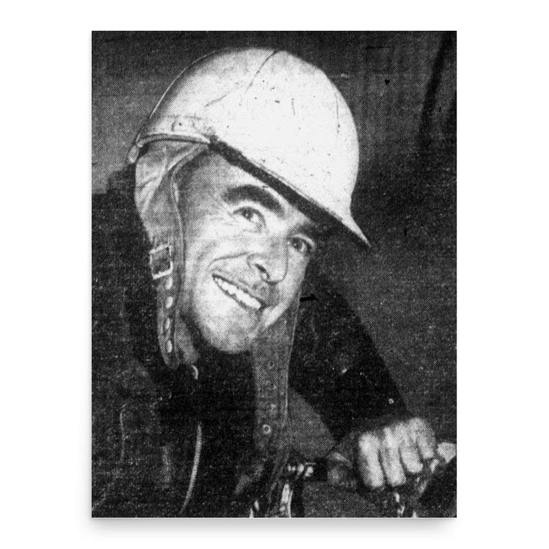 Danny Oakes poster print, in size 18x24 inches.