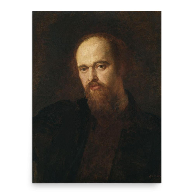 Dante Gabriel Rossetti poster print, in size 18x24 inches.