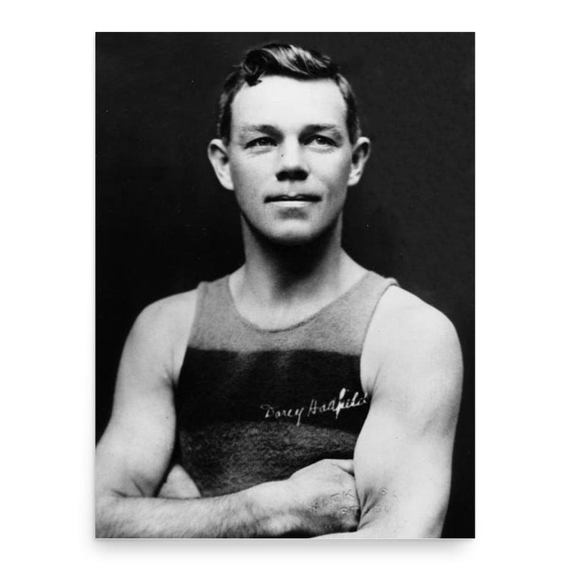 Darcy Hadfield poster print, in size 18x24 inches.