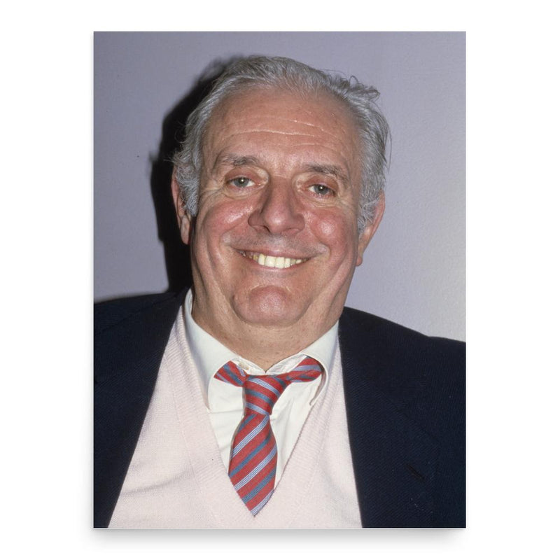 Dario Fo poster print, in size 18x24 inches.