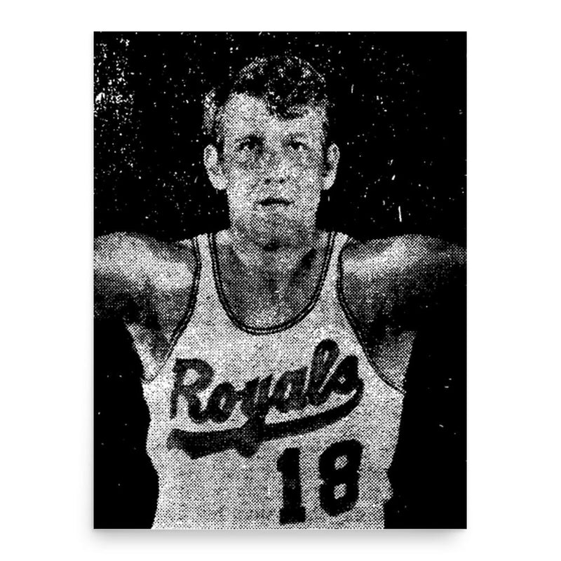 Darrall Imhoff poster print, in size 18x24 inches.
