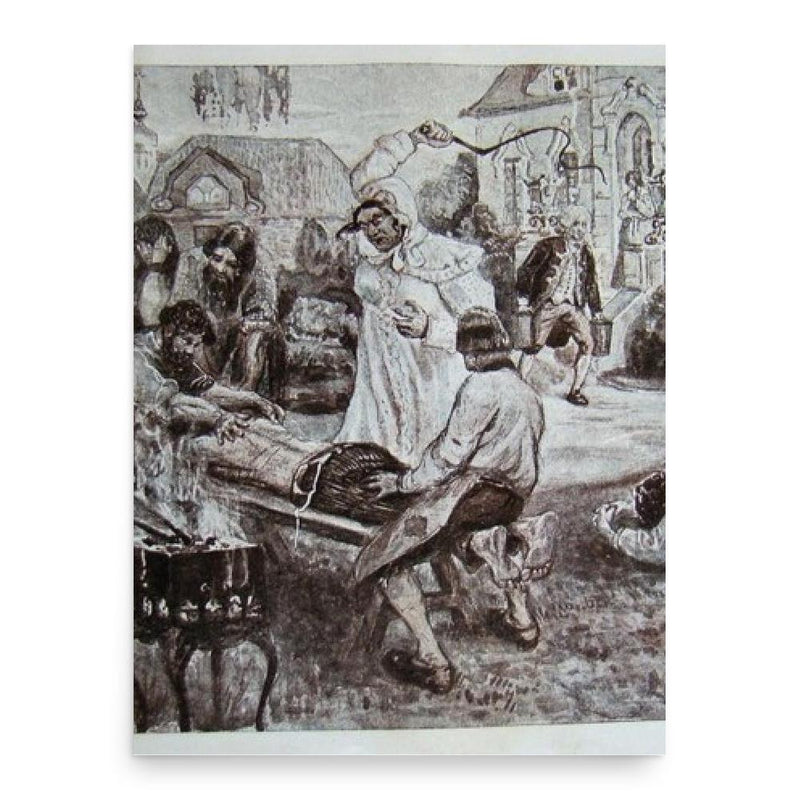 Darya Nikolayevna Saltykova poster print, in size 18x24 inches.