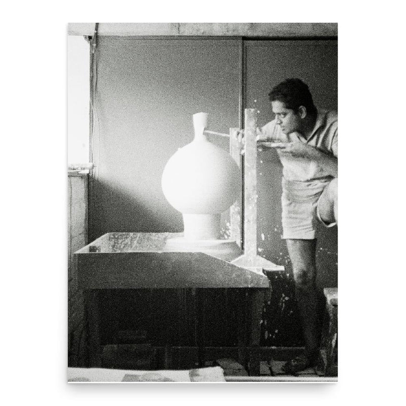 Dashrath Patel poster print, in size 18x24 inches.