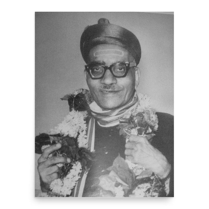 Datto Vaman Potdar poster print, in size 18x24 inches.