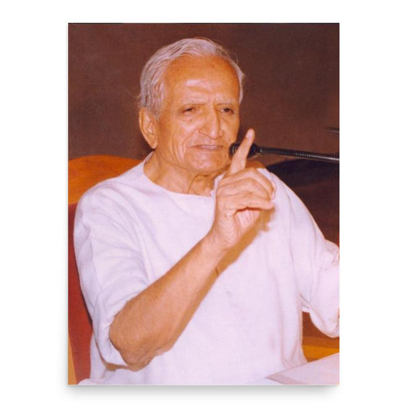Dattopant Thengadi poster print, in size 18x24 inches.