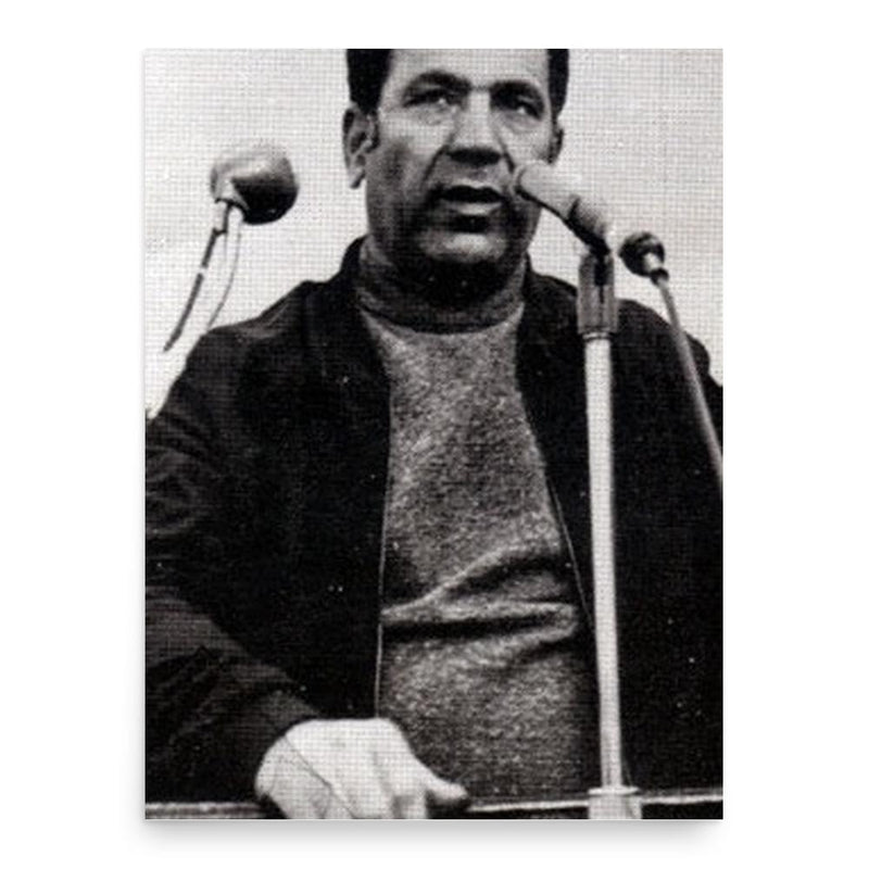 Daud Turki poster print, in size 18x24 inches.