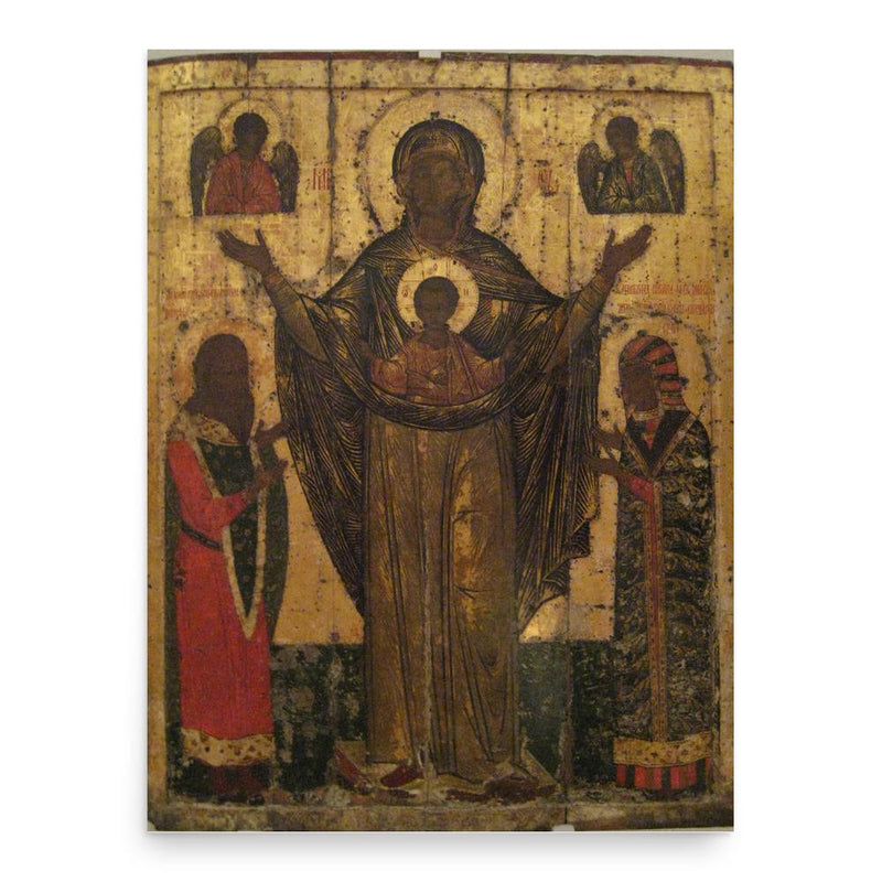 Daumantas of Pskov poster print, in size 18x24 inches.