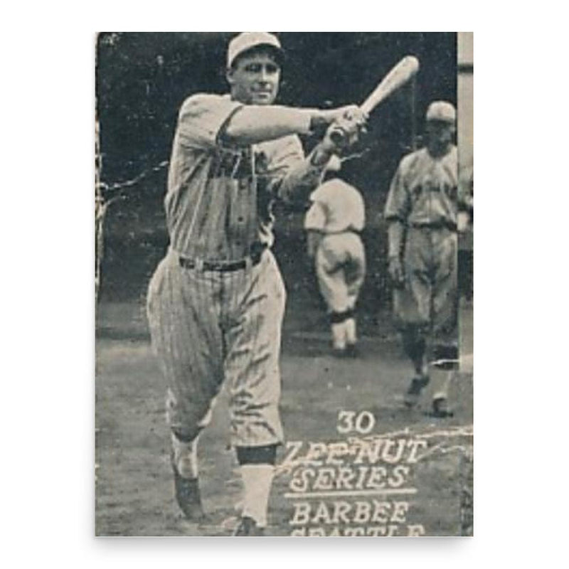 Dave Barbee poster print, in size 18x24 inches.