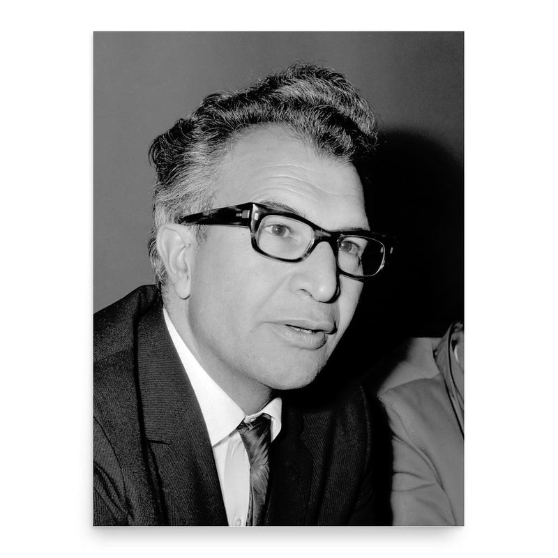 Dave Brubeck poster print, in size 18x24 inches.