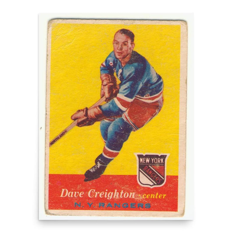 Dave Creighton poster print, in size 18x24 inches.