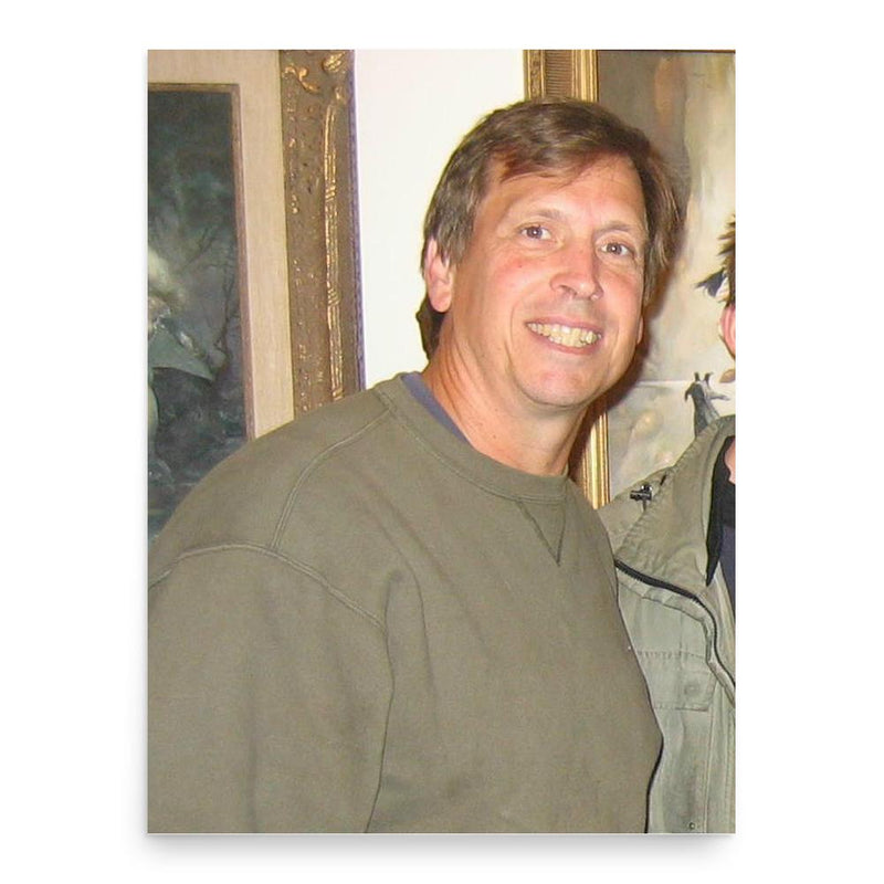 Dave Hoover poster print, in size 18x24 inches.