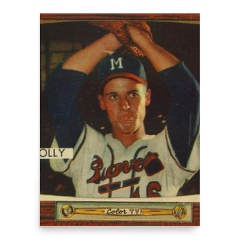 Dave Jolly poster print, in size 18x24 inches.