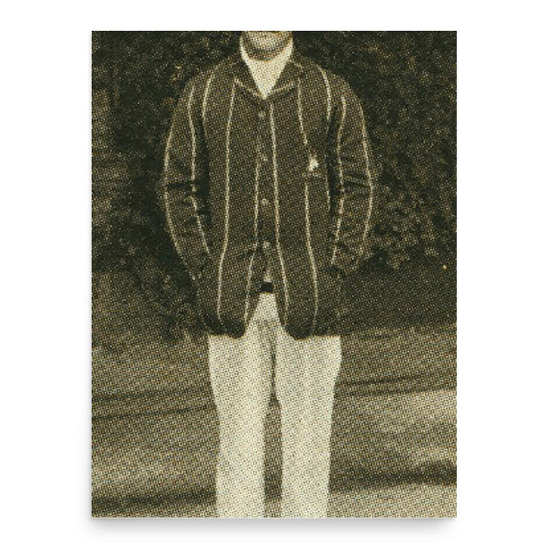 Dave Nourse poster print, in size 18x24 inches.