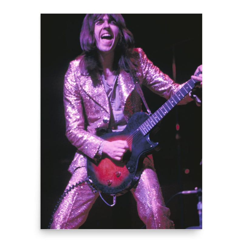 Dave Peverett poster print, in size 18x24 inches.