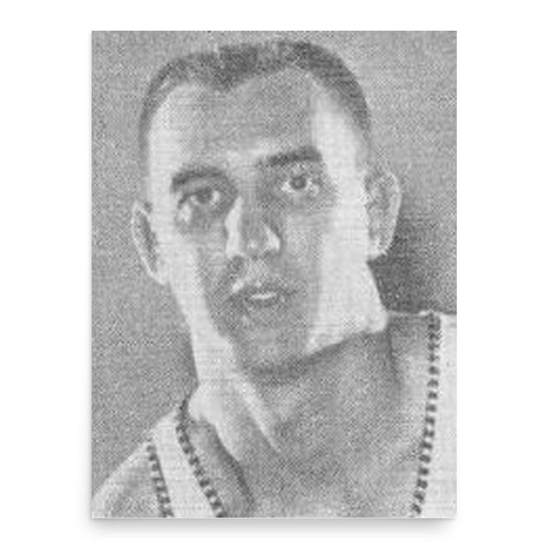 Dave Piontek poster print, in size 18x24 inches.
