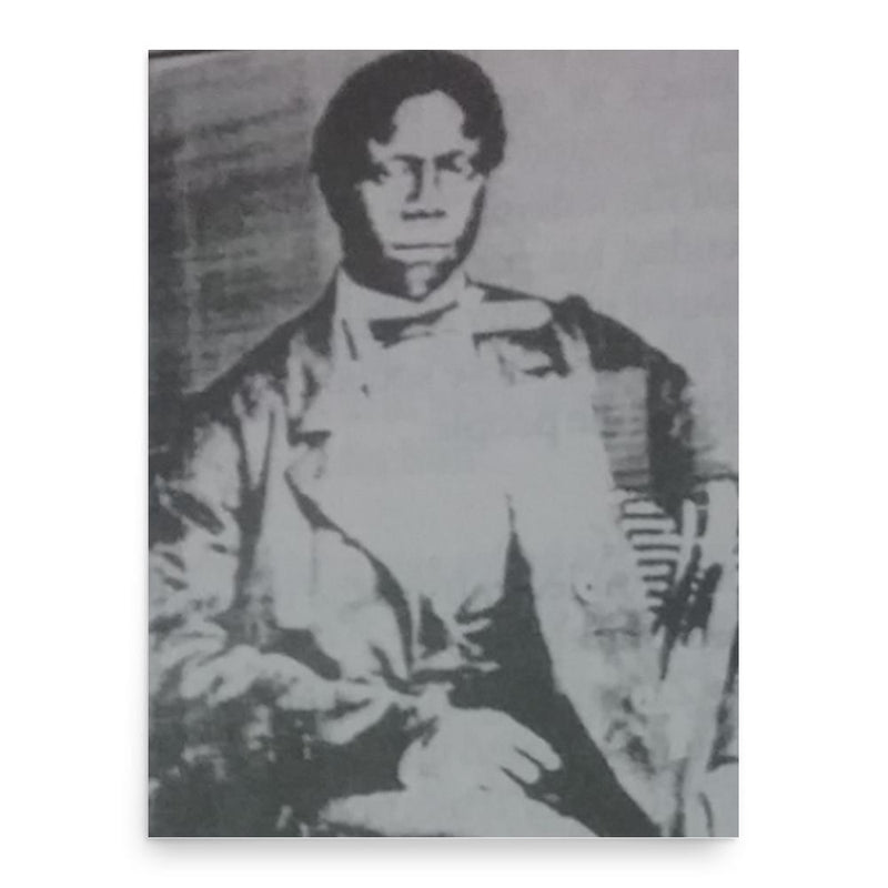 David Asante poster print, in size 18x24 inches.