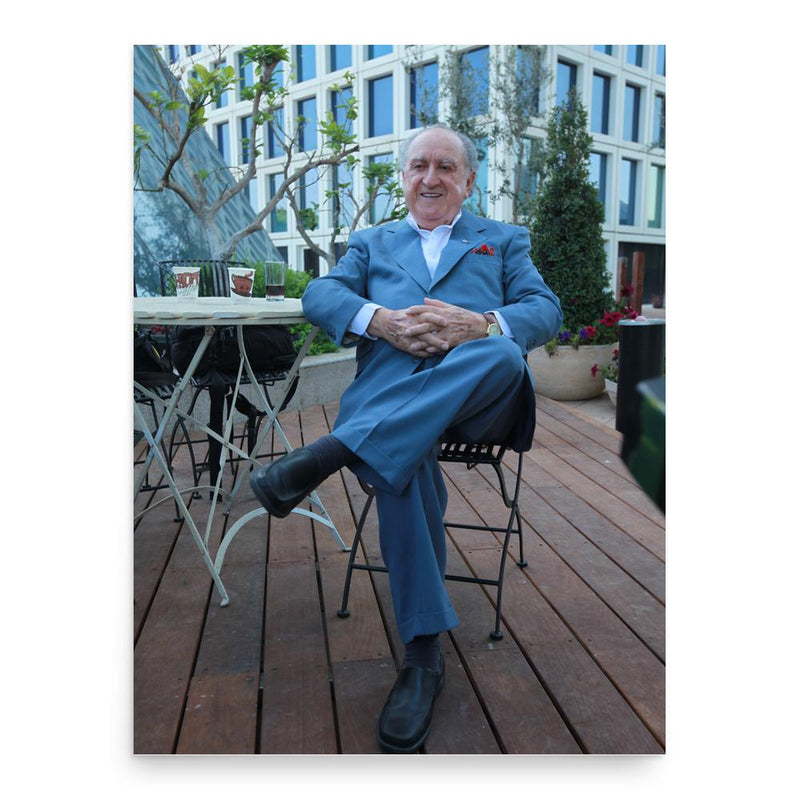 David Azrieli poster print, in size 18x24 inches.