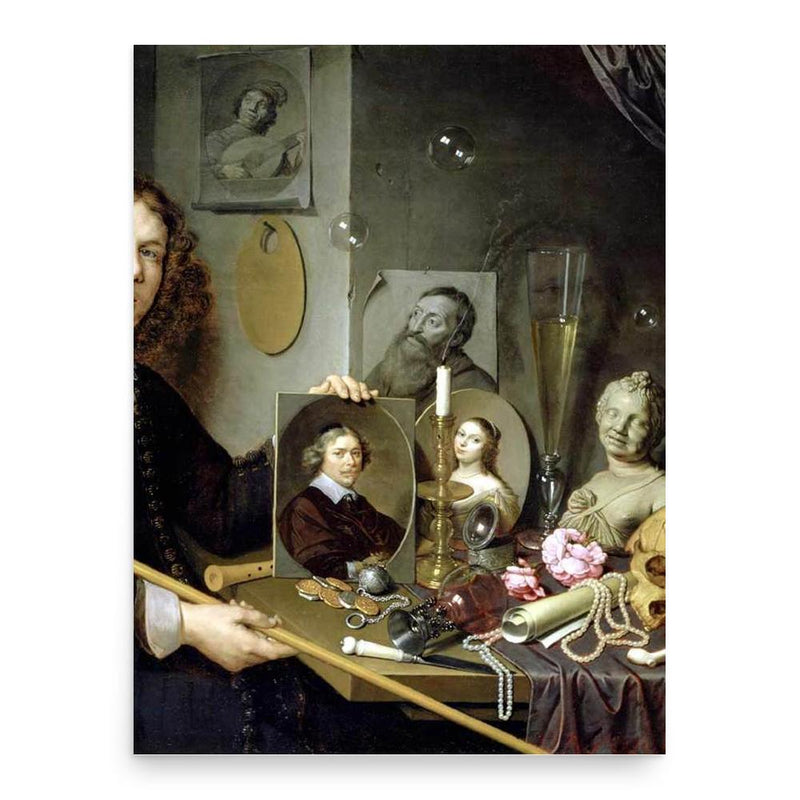 David Bailly poster print, in size 18x24 inches.