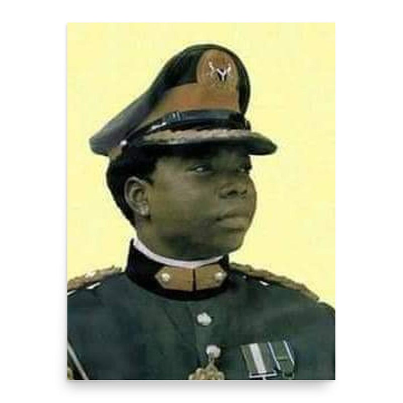 David Bamigboye poster print, in size 18x24 inches.