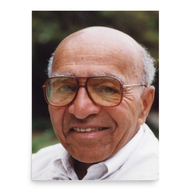 David Blackwell poster print, in size 18x24 inches.