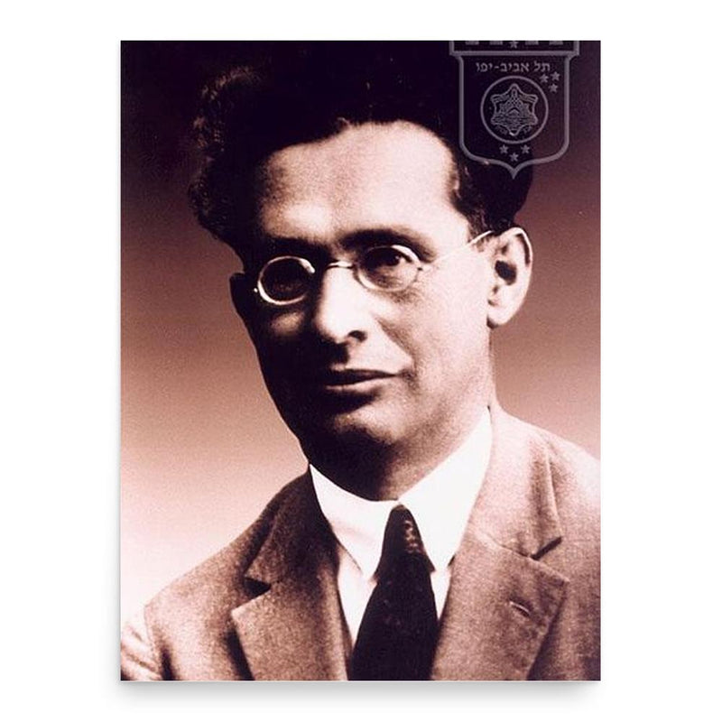 David Bloch-Blumenfeld poster print, in size 18x24 inches.