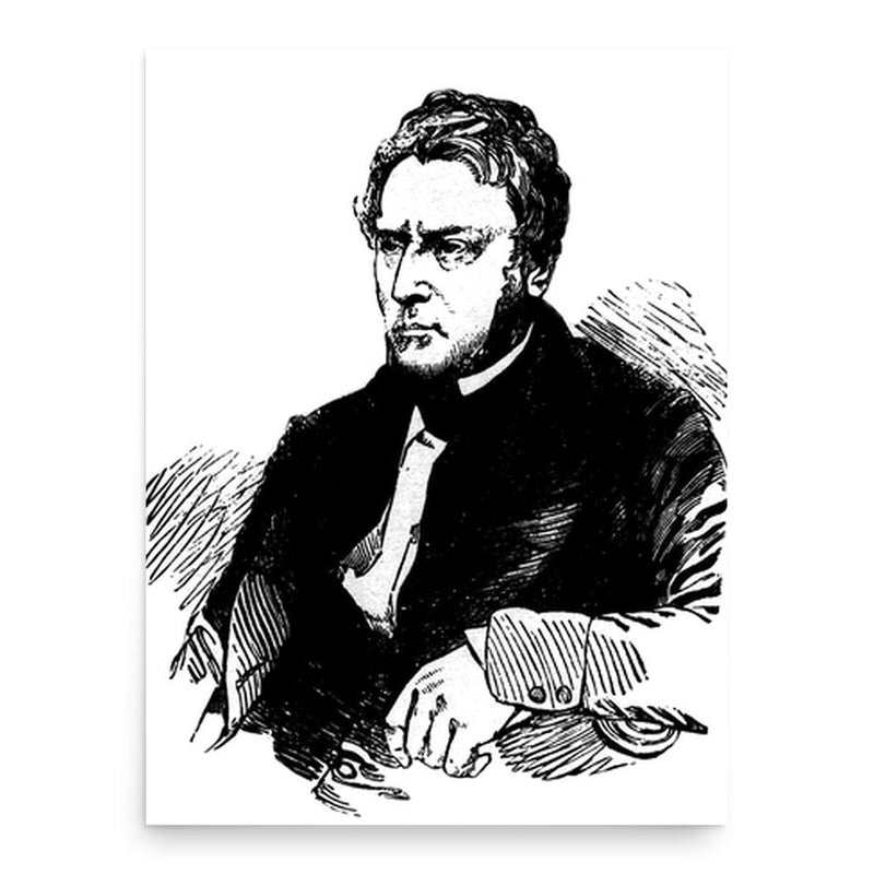 David Boswell Reid poster print, in size 18x24 inches.