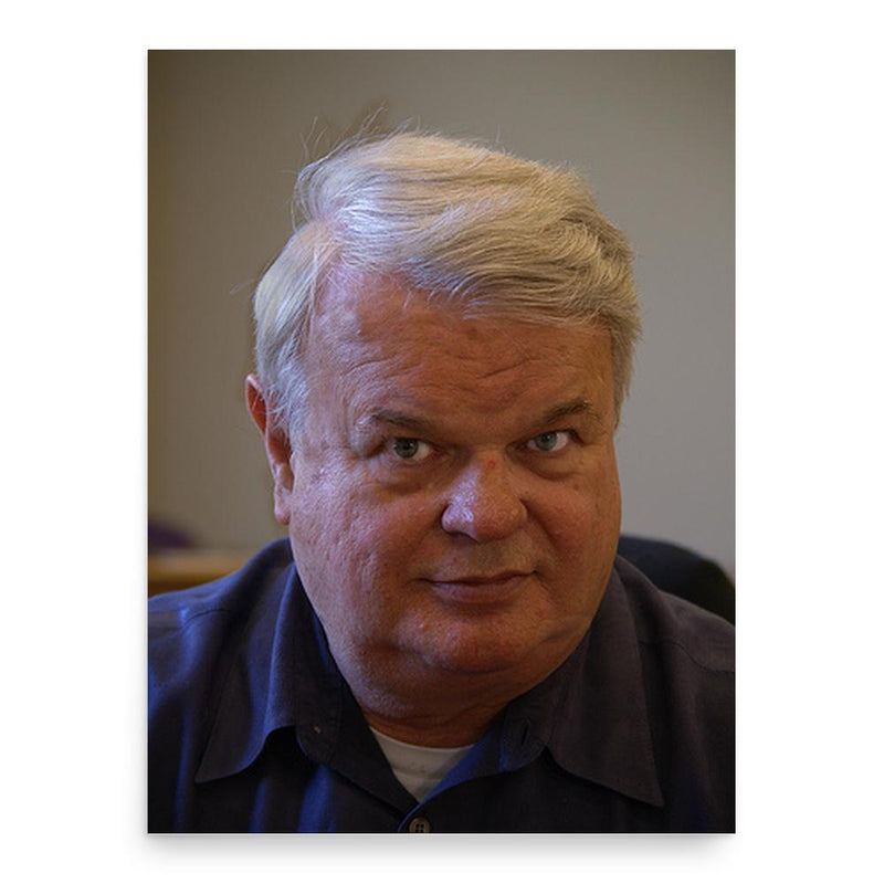 David Cornwall poster print, in size 18x24 inches.