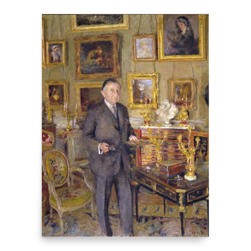 David David-Weill poster print, in size 18x24 inches.