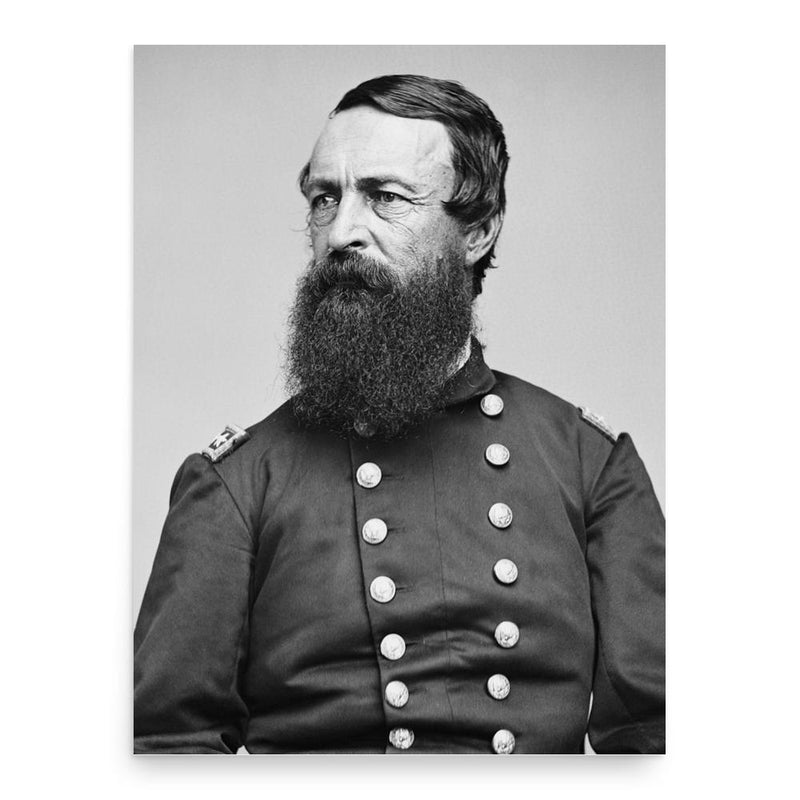 David Dixon Porter poster print, in size 18x24 inches.