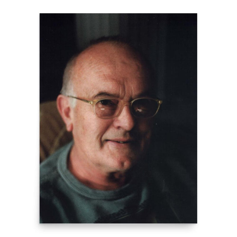 David Ede poster print, in size 18x24 inches.