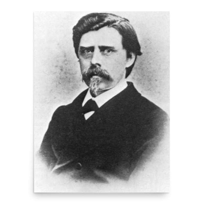 David Edward Hughes poster print, in size 18x24 inches.
