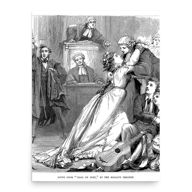 David Henry Friston poster print, in size 18x24 inches.