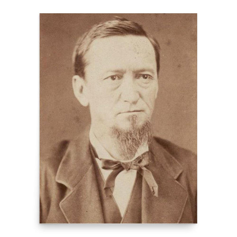 David John Mosher Wood poster print, in size 18x24 inches.