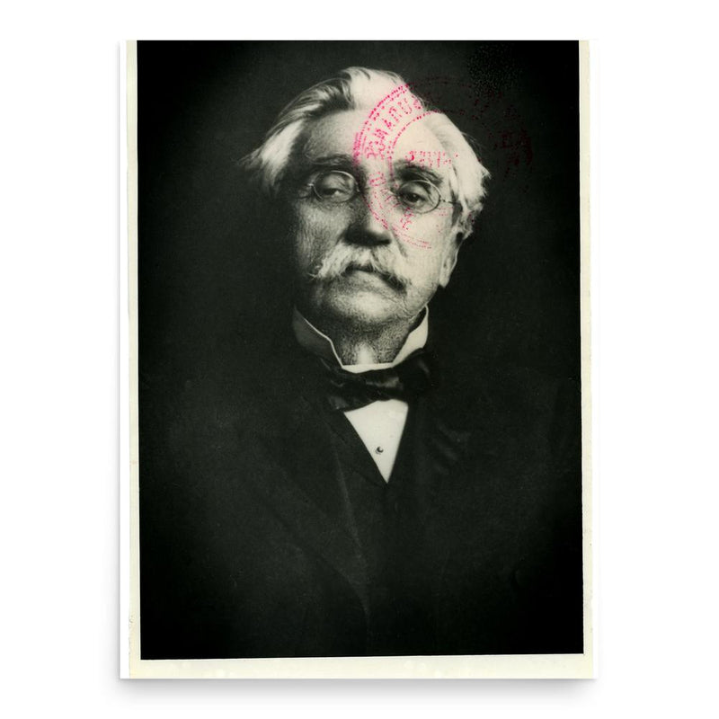 David Luckie poster print, in size 18x24 inches.