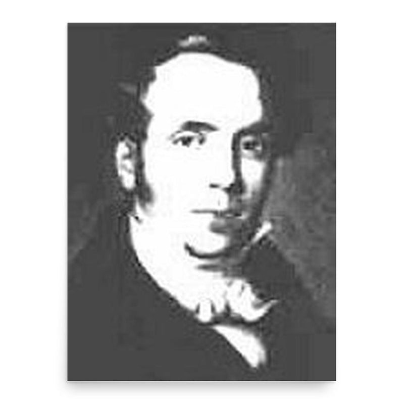 David Nasmith poster print, in size 18x24 inches.