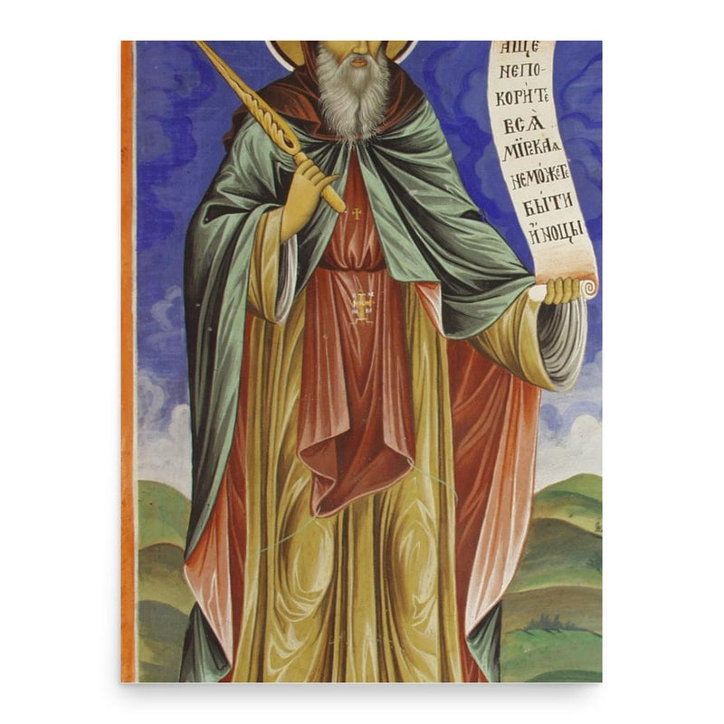 David of Bulgaria poster print, in size 18x24 inches.