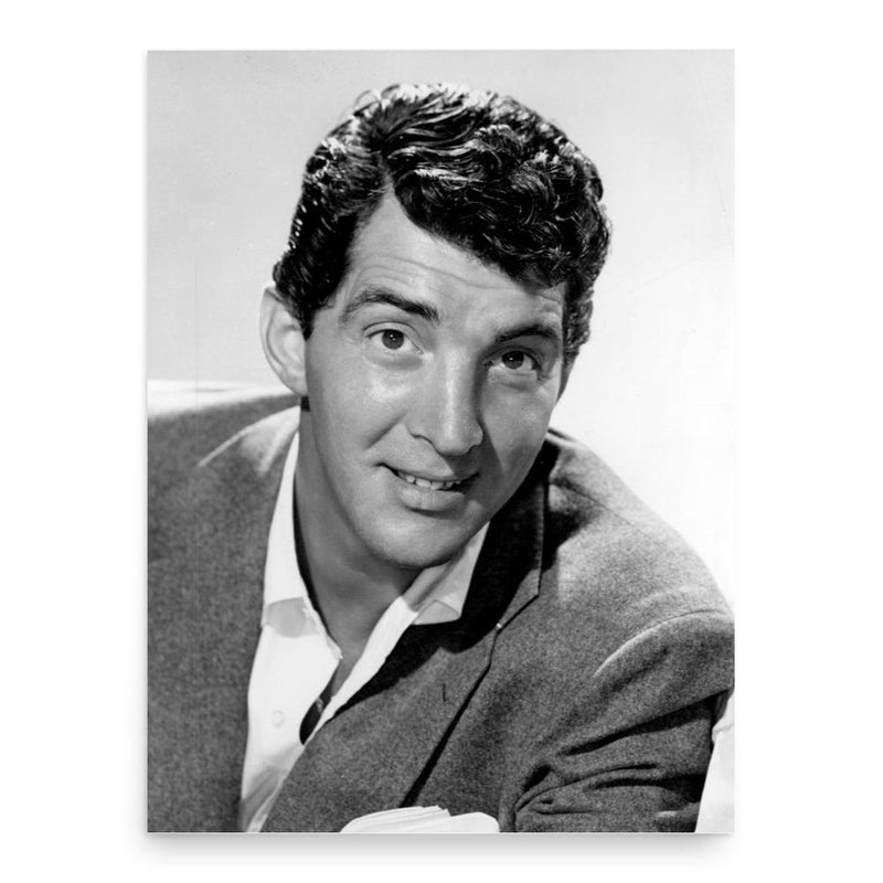 Dean Martin poster print, in size 18x24 inches.