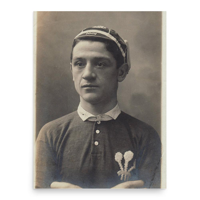 Dicky Owen poster print, in size 18x24 inches.