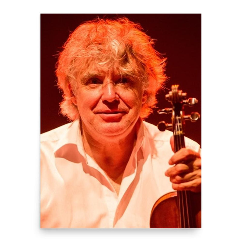 Didier Lockwood poster print, in size 18x24 inches.