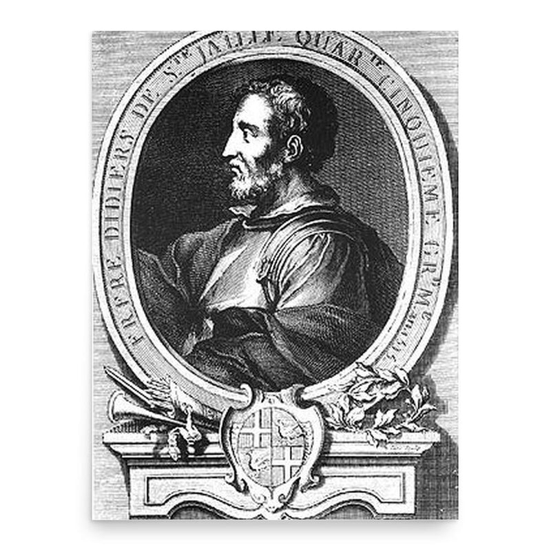 Didier de Saint-Jaille poster print, in size 18x24 inches.