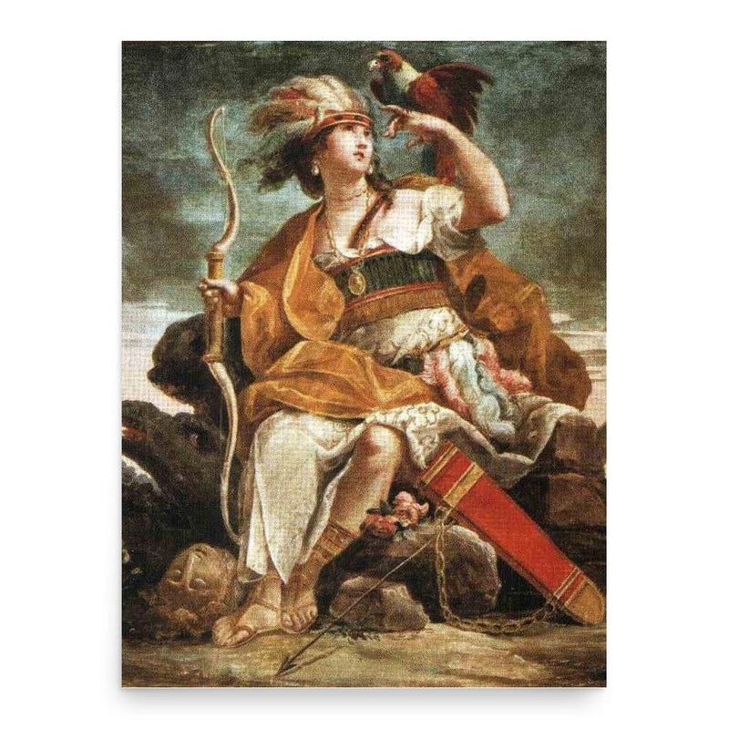 Domenico Muzzi poster print, in size 18x24 inches.